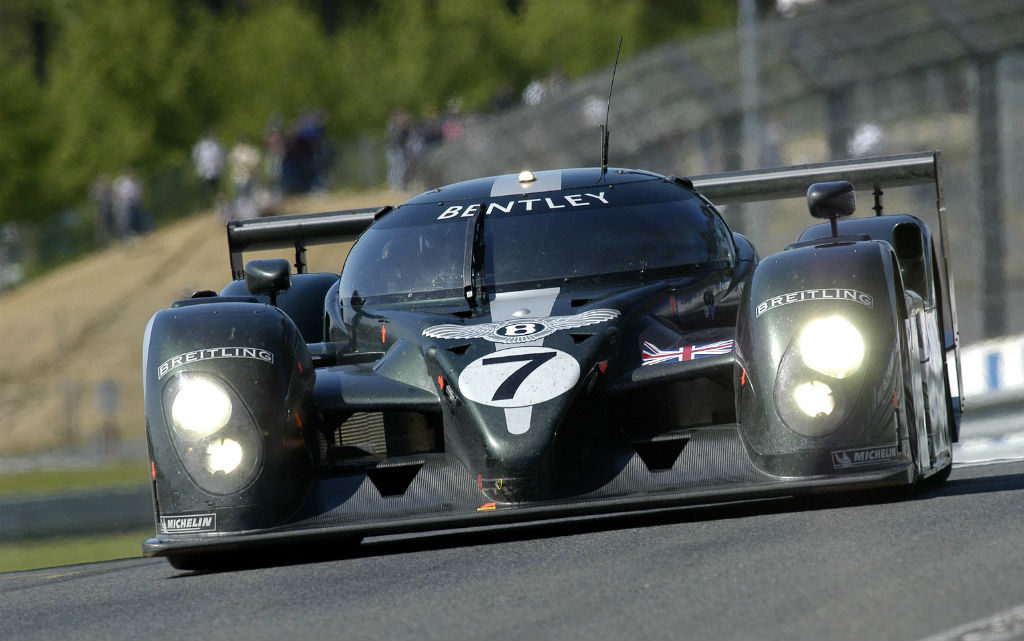 2019 Silverstone Classic Bentley Speed 8 car