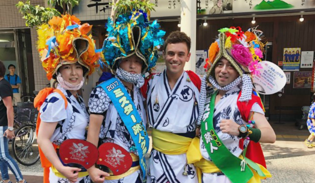 Japan National Tourism Organization Tom Daley Tokyo 2020