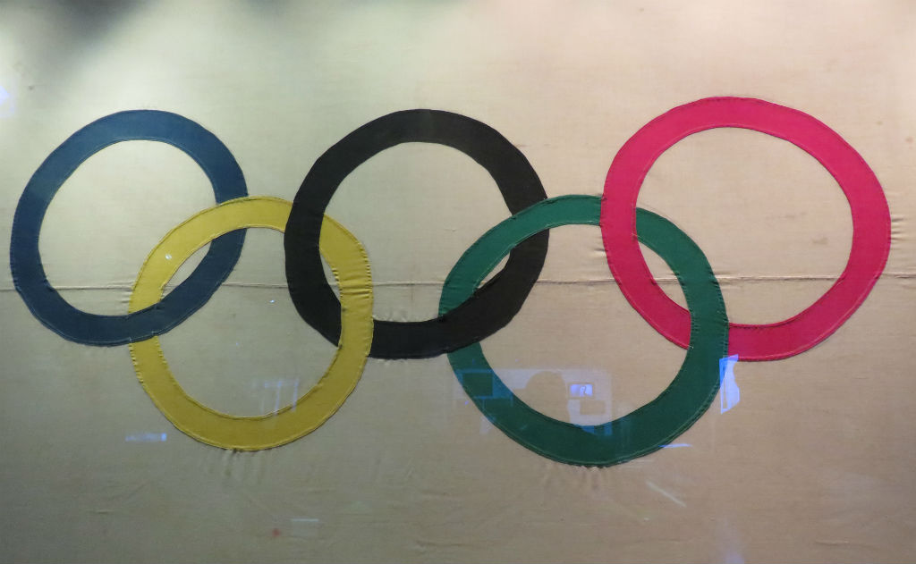 The Olympic Museum | the first Olympic flag from 1913 | Sports Tourism News & Events