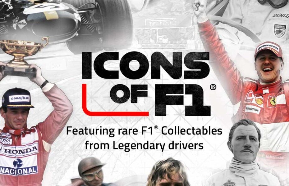 Icons of F1 online auction of rare collectibles to start on 1 March