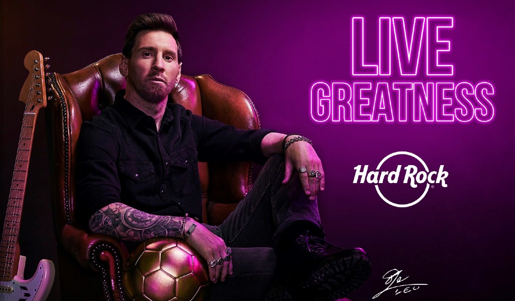 Hard Rock Lionel Messi partnership