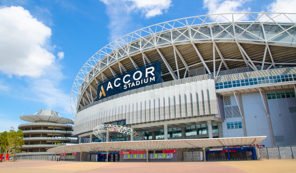 Accor Stadium in Sydney, Australia