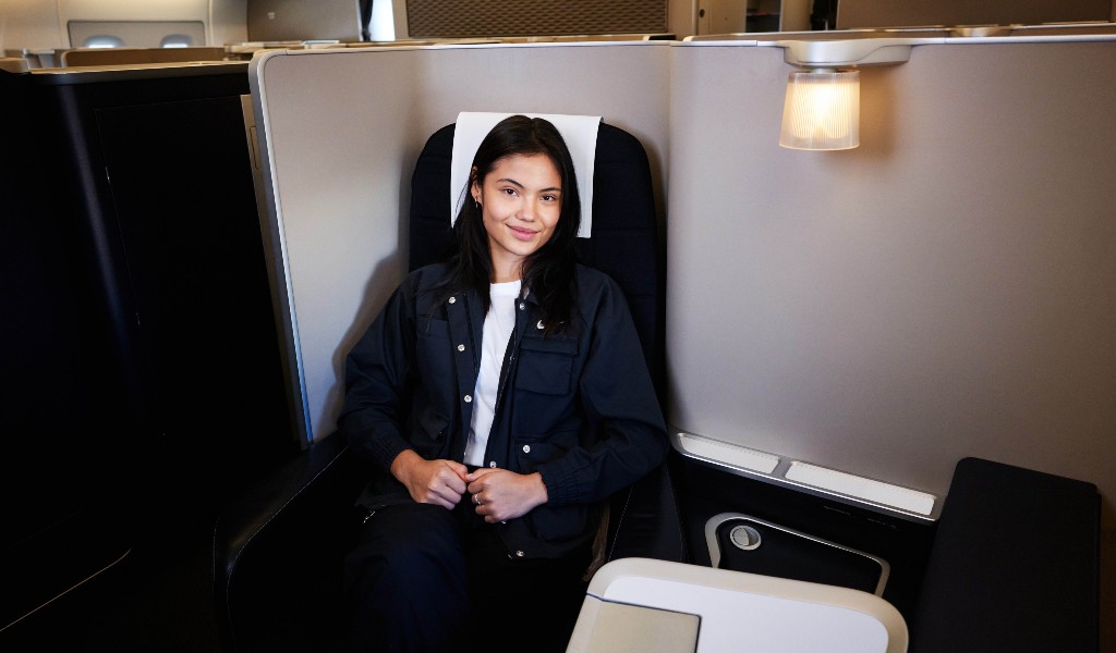 Emma Raducanu named British Airways global brand ambassador