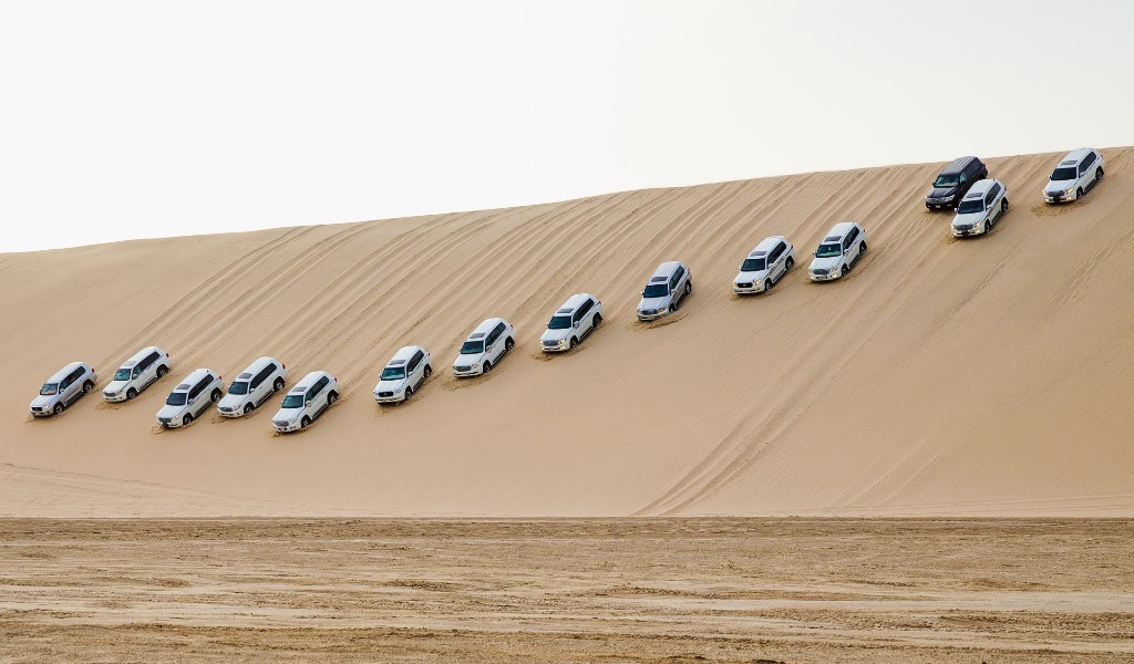 Qatar dune bashing | Adventure sport activities