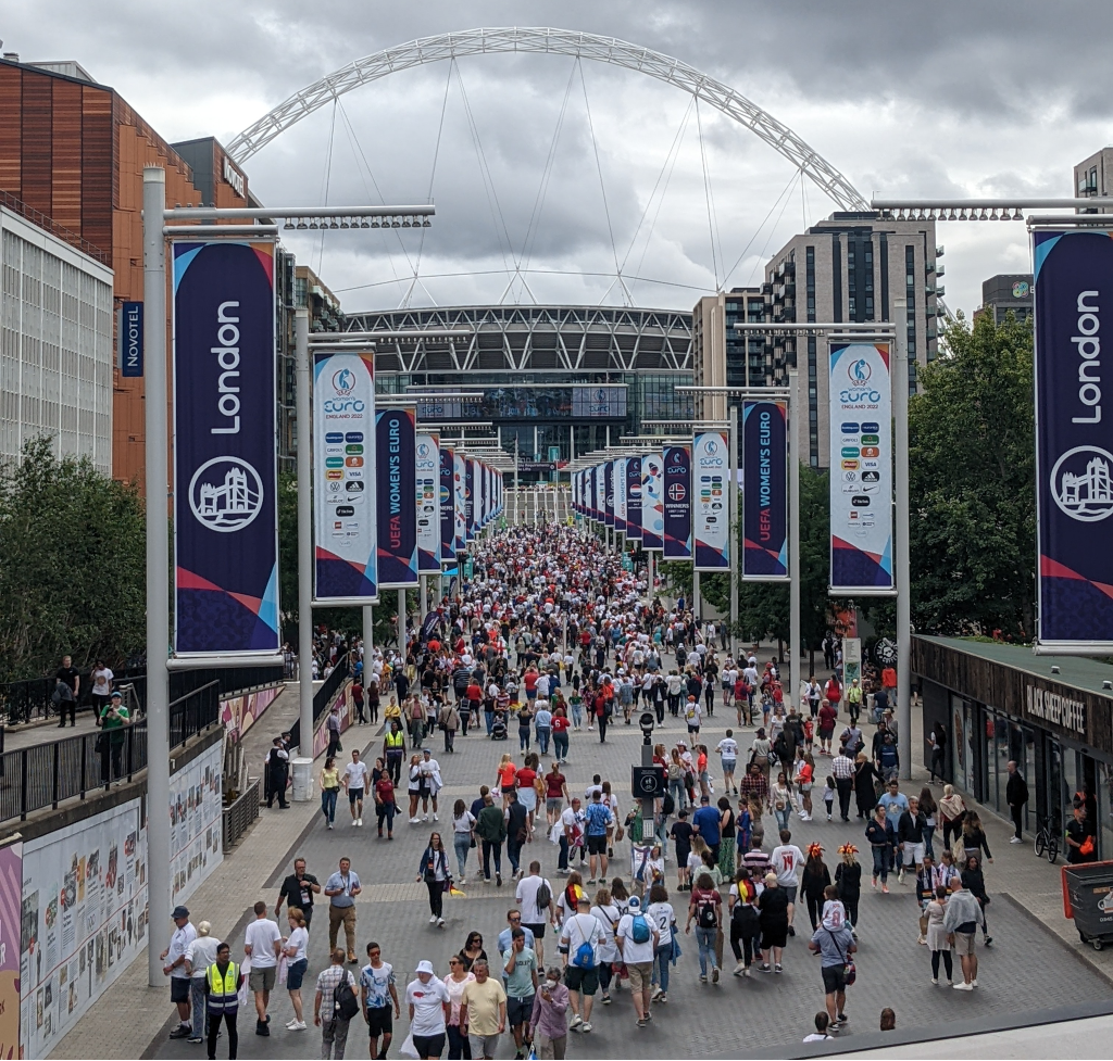 Uefa Women’s Euro final at Wembley (Image by Mike Starling)