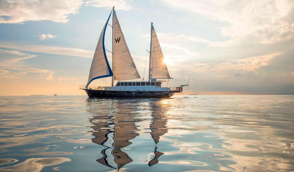 The ESCAPE yacht at W Maldives