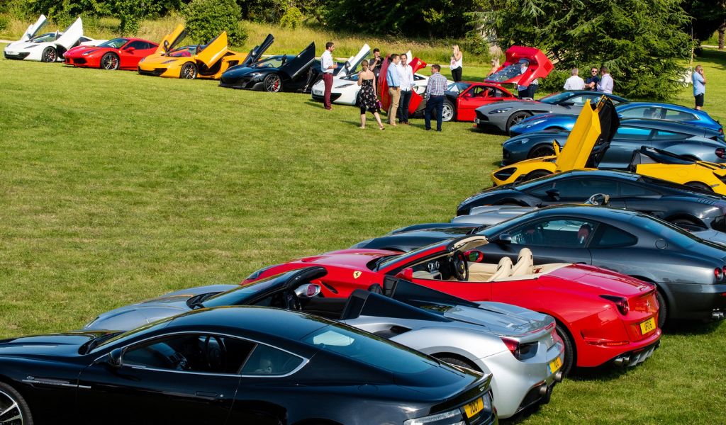 Celebration of Speed at Lympstone Manor in Devon