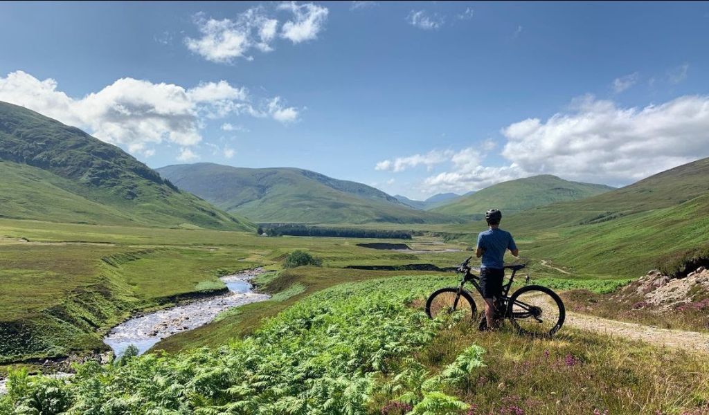 Wilderness Scotland cycling holidays