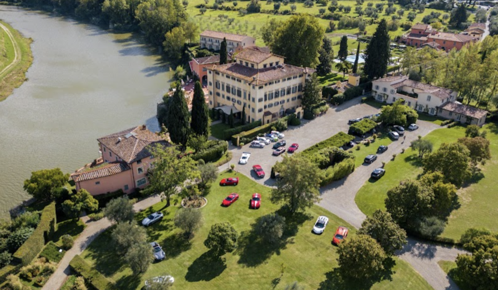 Villa La Massa Excellence supercar event in Tuscany, Italy