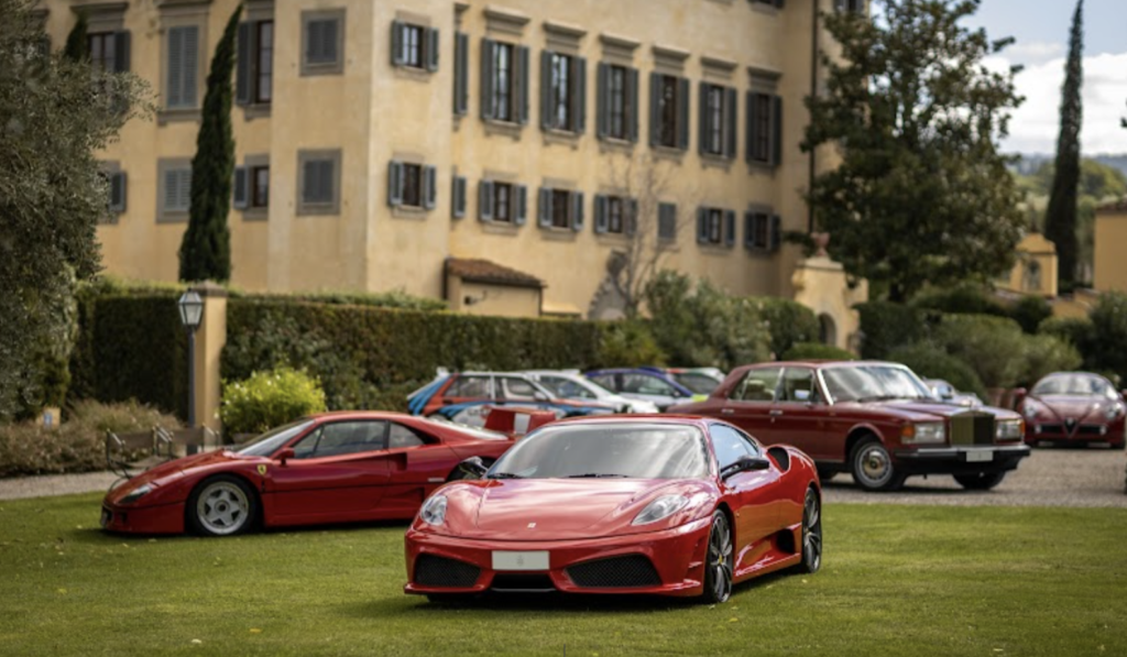 Villa La Massa Excellence supercar event in Tuscany, Italy