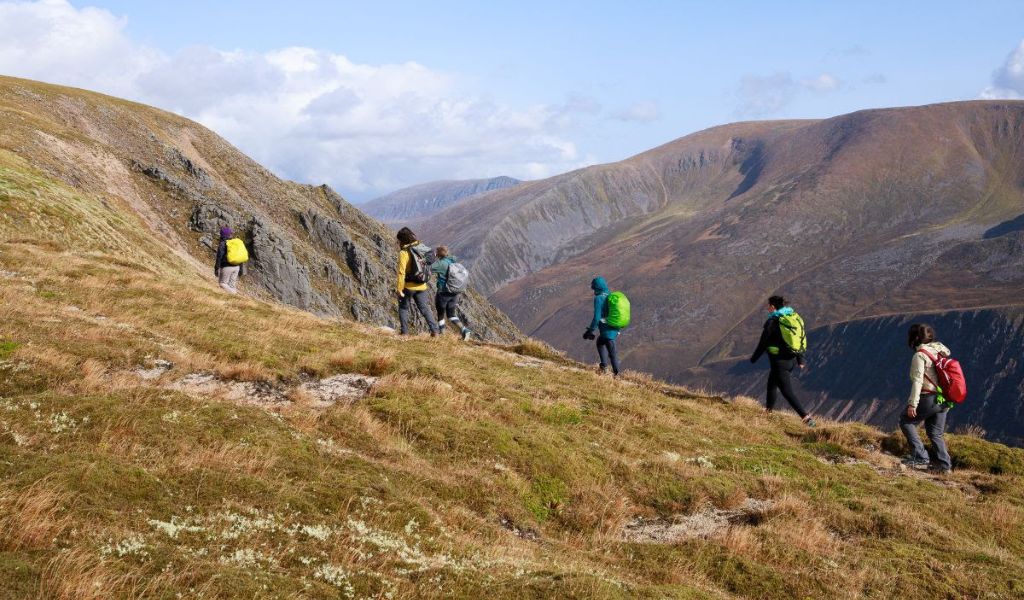 Wilderness Scotland 2024 trips walking, retreats and road cycling