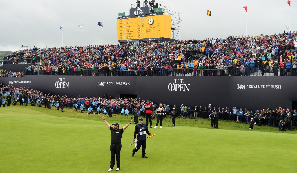 Irishman Shane Lowry won the 148th Open at Royal Portrush in 2019 (Credit: Tourism Northern Ireland)