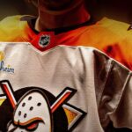 Visit Anaheim showcased with Anaheim Ducks away jersey sponsorship