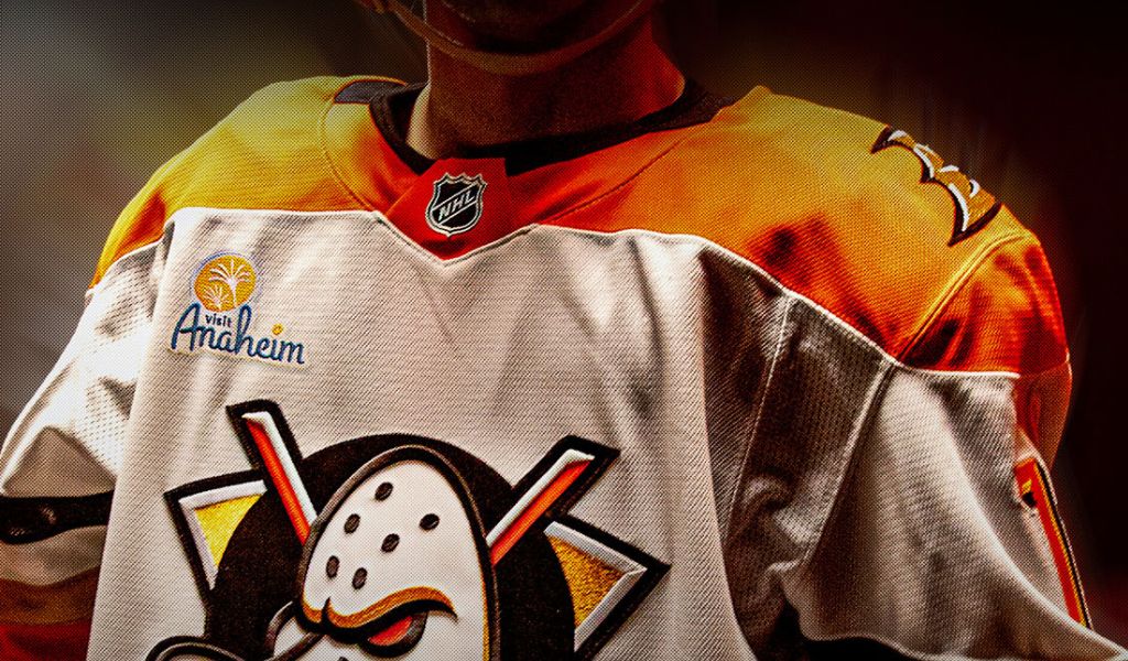 Visit Anaheim showcased with Anaheim Ducks away jersey sponsorship Sports Tourism News