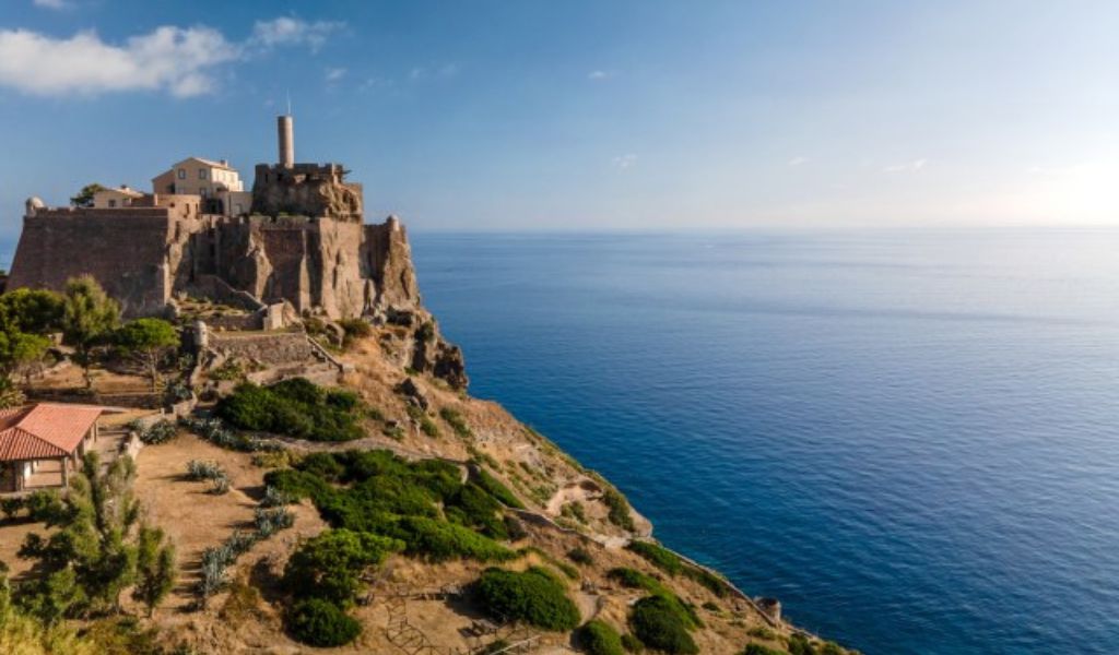 Forte San Giorgio is a private fort situated on the Italian island of Capraia (Image: Sam Riva)