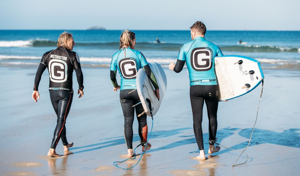 Perfect Stays and George’s Surf School - 2025 sports travel trends