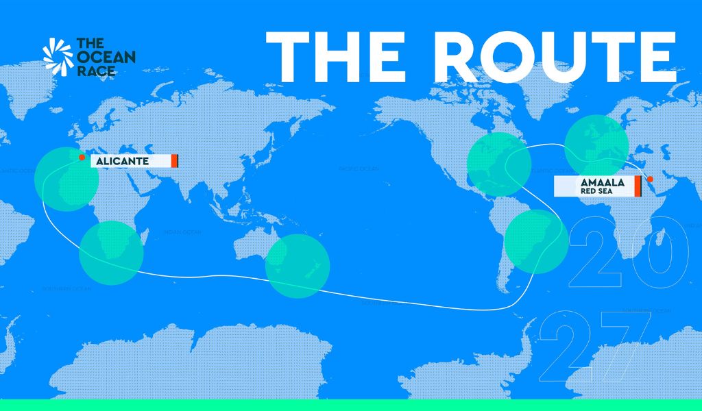 The Ocean Race 2027 route