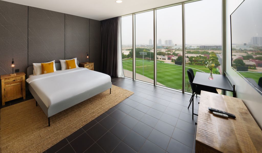 Emirates Sports Hotel and Apartments in Dubai Sports City (Credit: Emirates Sports Group)