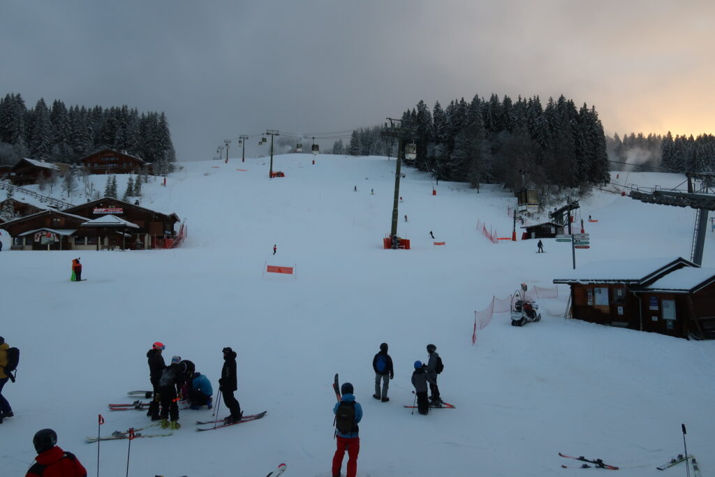 Skiing in Saint-Gervais